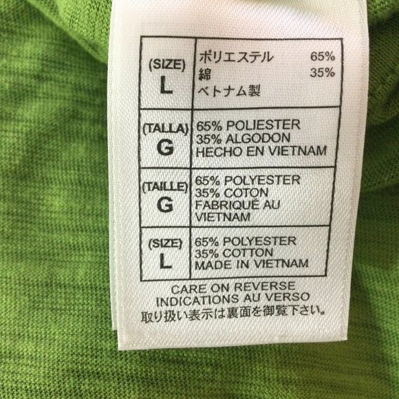 Disneyland Lime Green Faded Mickey Tee,  Size L - Picture 5 of 5